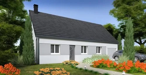 Terrain + maison 72 m²