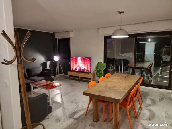 2 chambres dans colocation tram Tonnelles