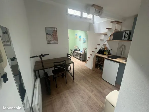 Studio meublé de 21m2 dans le centre