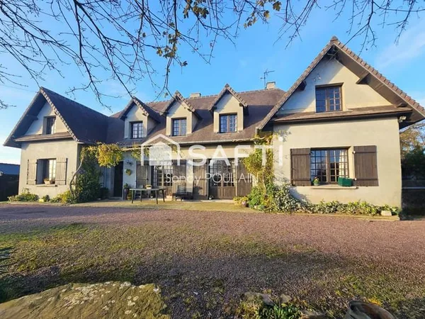 Charmante maison et une structure brute à finaliser