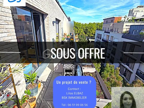 Appartement 3 pièces 60 m²