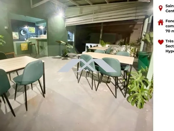 Fonds de commerce 70 m² Saint Joseph