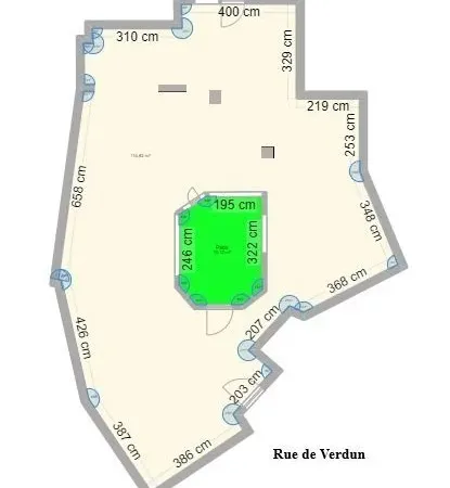 Bureaux centre ville de Sainte Maxime