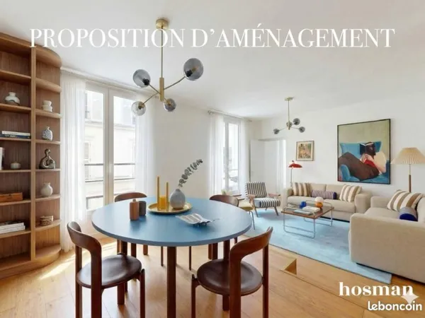 Appartement 5 pièces 84 m²