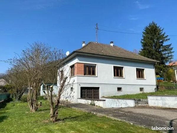 Vente | Maison et grand terrain | 4p | 2ch | 83 m² | Soultzmatt | Terrasse · Jardin
