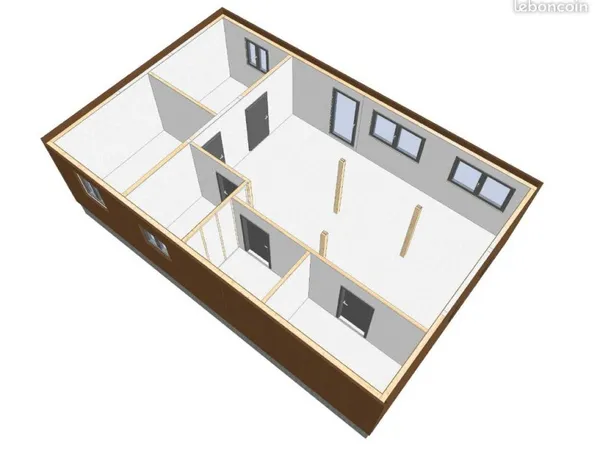 Local professionnel neuf 90 m² + stockage + jardin privatif - Parking - Proche Haguenau