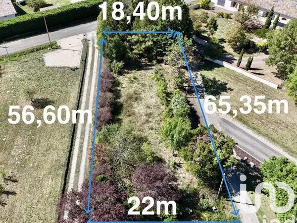 Terrain 1178 m²