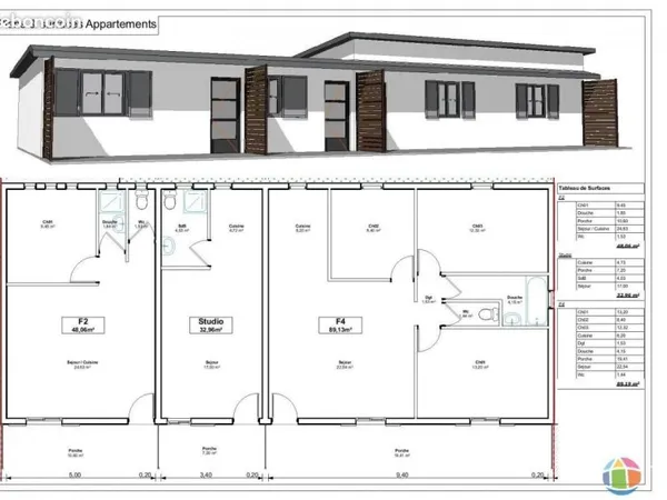 Maison 172 m² Saint Andre