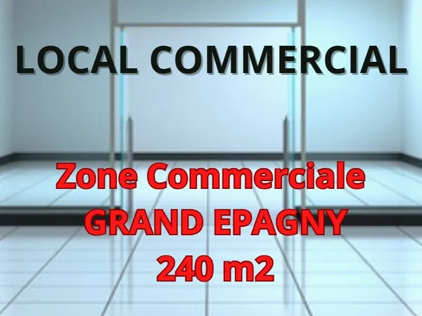 Fonds de commerce 240 m²