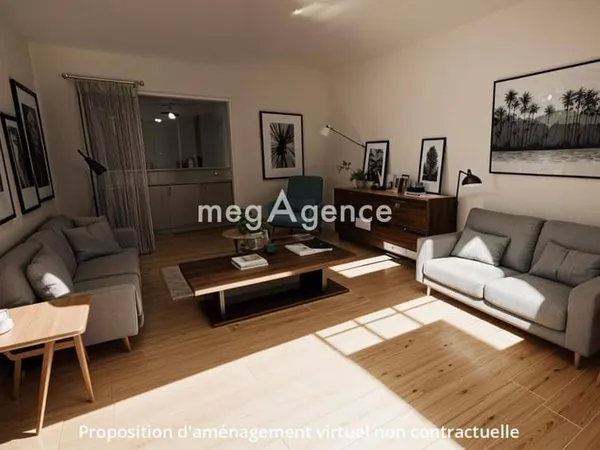 Appartement 3 pièces 59 m²