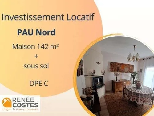 Cession-bail à vie - F88-H86 ans - PAU (64000)