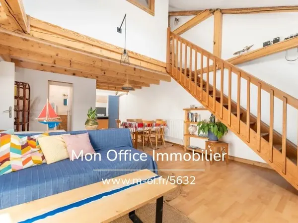 Référence : 5632-MBE. - Appartement Duplex 2 pièces - Dernier étage