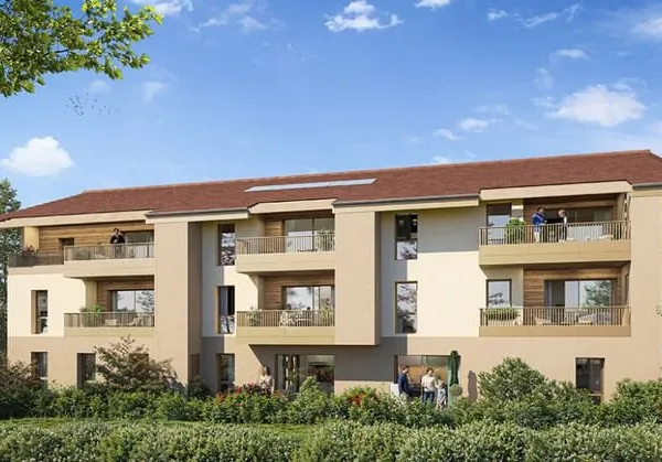 Appartement Grand T2 ou T3 Prévessin-Moëns (01280) rez de ja