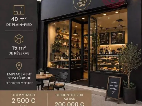 Local commercial 55 m²