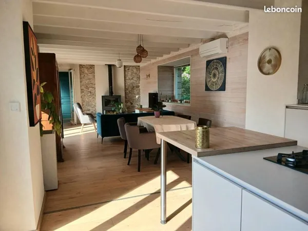 Longère entièrement rénovée, sans travaux → 3 à 5 chambres • DPE C