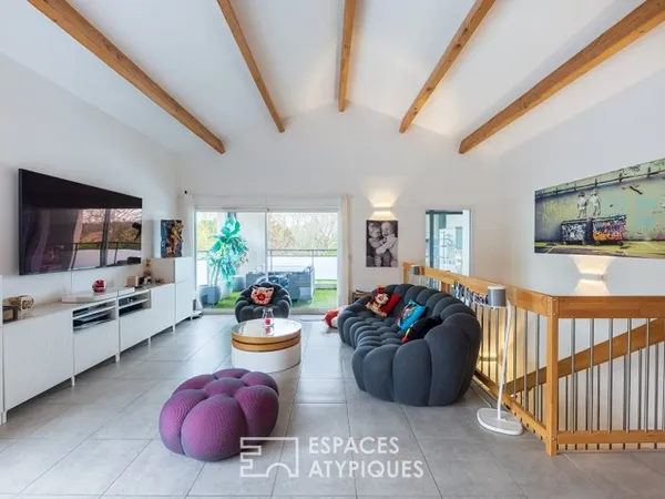 Duplex de standing en résidence privée
