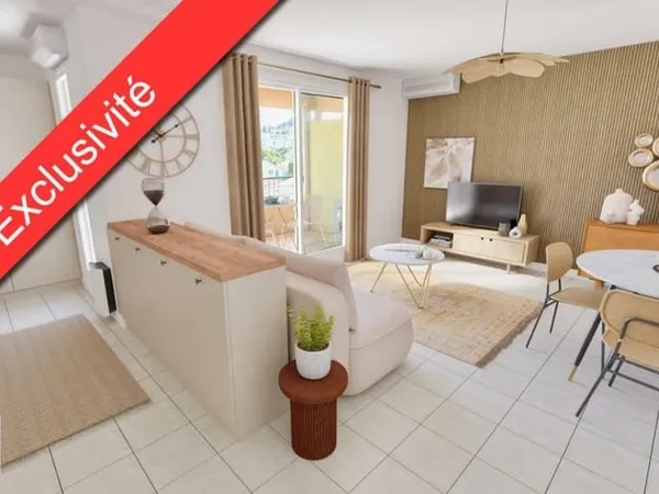 Appartement 3 pièces 66 m²