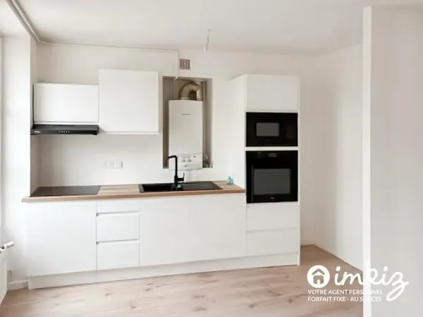 Appartement 2 pièces traversant, avec dressing