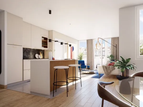Appartement T3 de 54m²