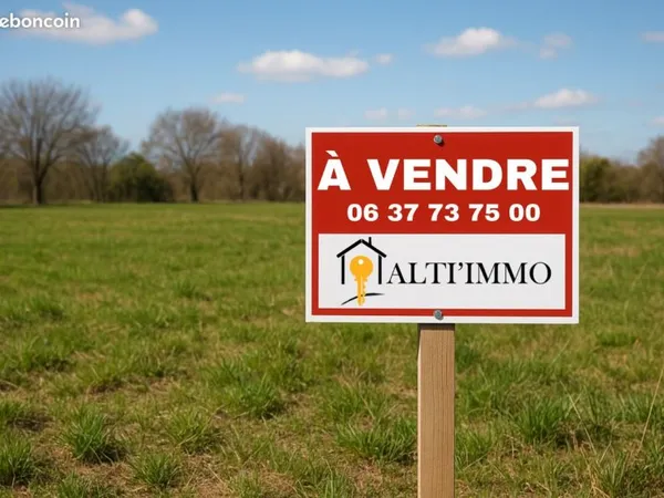 Terrain 613 m² Sainte-Sigolène