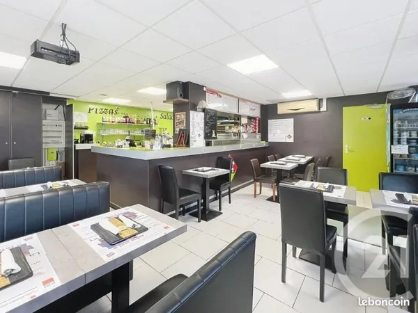 Commerce restaurant, pizzeria 100 m²