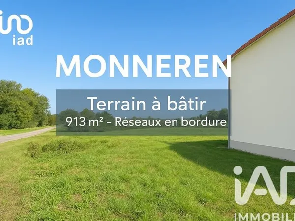 Terrain 913 m²