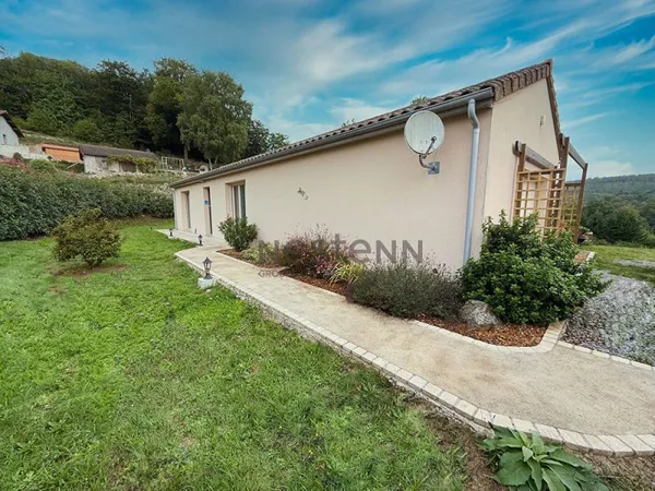 Nord Limoges - Saint Sylvestre- Maison en plain pied 110m2 - 5 pièces, 3 chambres, garage et terrain