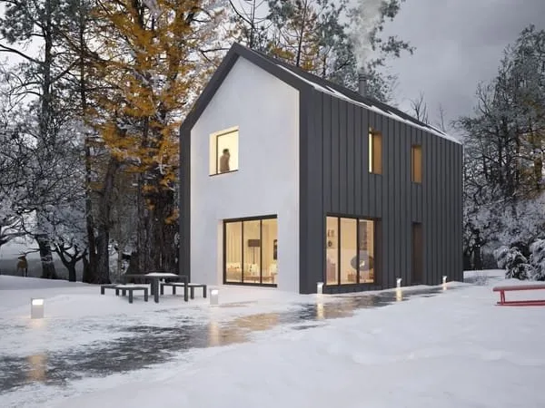Projet de construction d'une maison bois de 103 m² avec terrain à MONTOIR-DE-BRETAGNE (44)