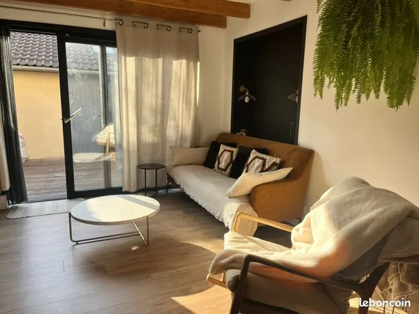 Maison meublée 2/3 chambres