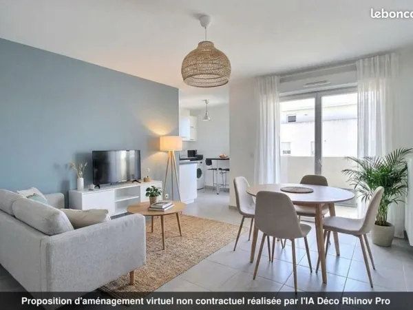Appartement 2 pièces 46 m²