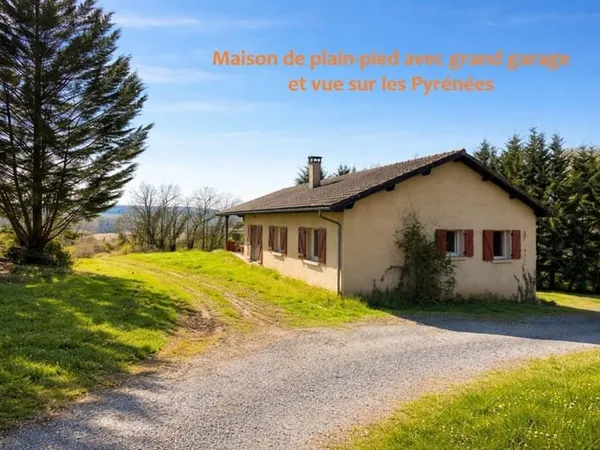 Maison familiale de 4 chambres avec garage