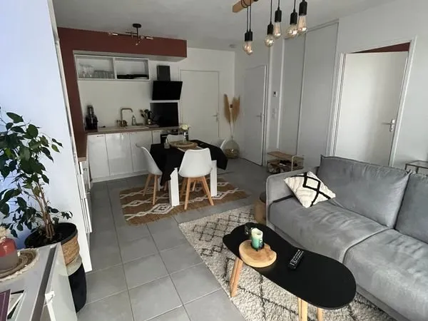 Joli T2 meublé 40m2 avec balcon