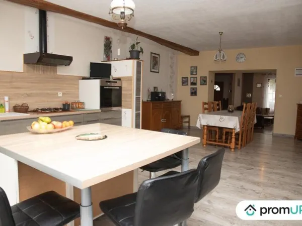 Maison de 190m², 4 chambres, 800 m2 de terrain