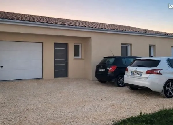 Maison neuve plain-pied 5 pièces
