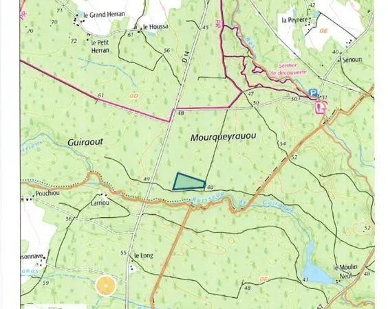 Parcelle forestière VILLENAVE (40), 2 ha 2650, Pin
