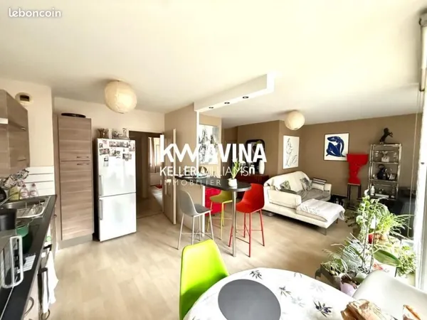 Appartement 3 pièces 66 m²