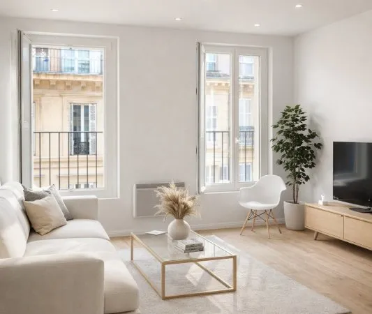 Type 2 moderne clés en main, plein centre ville - idéal résidence principale ou locatif