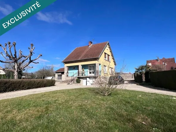 Maison de 107m2 sur une parcelle de 1495 m2