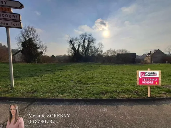 Terrain 2472 m² Coucy Le Chateau Auffrique