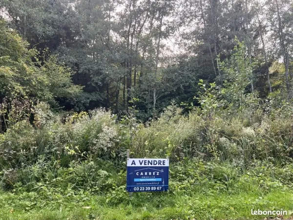 Terrain 1 505 m² Barisis Aux Bois