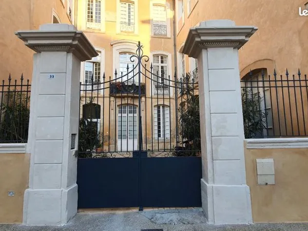 Loue studio meublé, 25m2,rénové,rés calme,C.V
