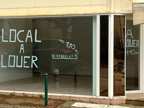 Local commercial climatisé - 108 m² - Les Clouzeaux