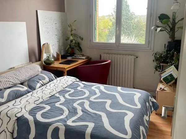 Chambre disponible à courte durée 13 min de Paris
