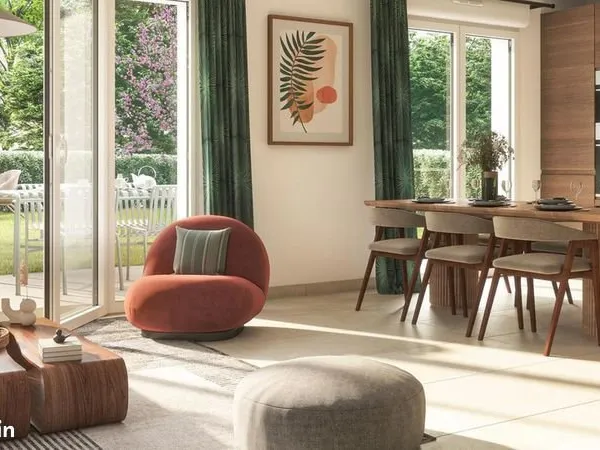Appartement - 1 pièce - La Queue-en-Brie cadre verdoyant à 5 km de la gare RER E
