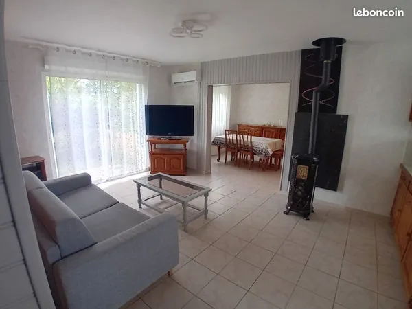 ANDERNOS à louer maison plein pied meublée