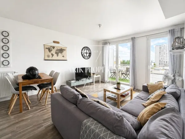 Appartement 3 pièces de 58m2 lumineux