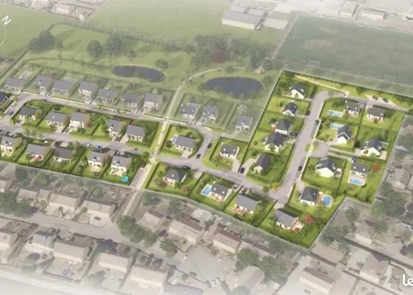 Terrain 482 m² Saint Lye La Foret