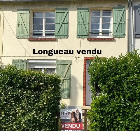 Coeur de Longueau Pavillon avec garage, jardin et 3 chambres