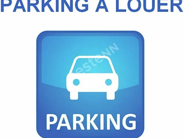 Parking 2 PLACES en enfilade