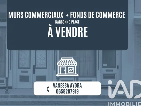 Fonds de commerce 56 m²